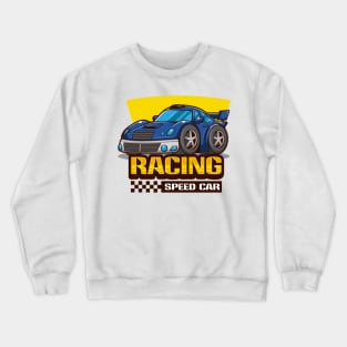 Mini Racing Speed Car Crewneck Sweatshirt